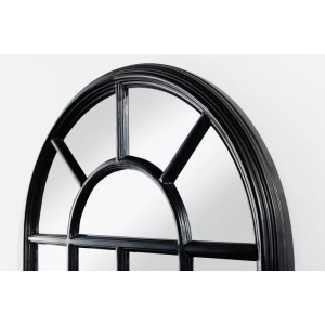 Luxusní zrcadlo CASTILLO 140 CM černé  Zrcadla 43631