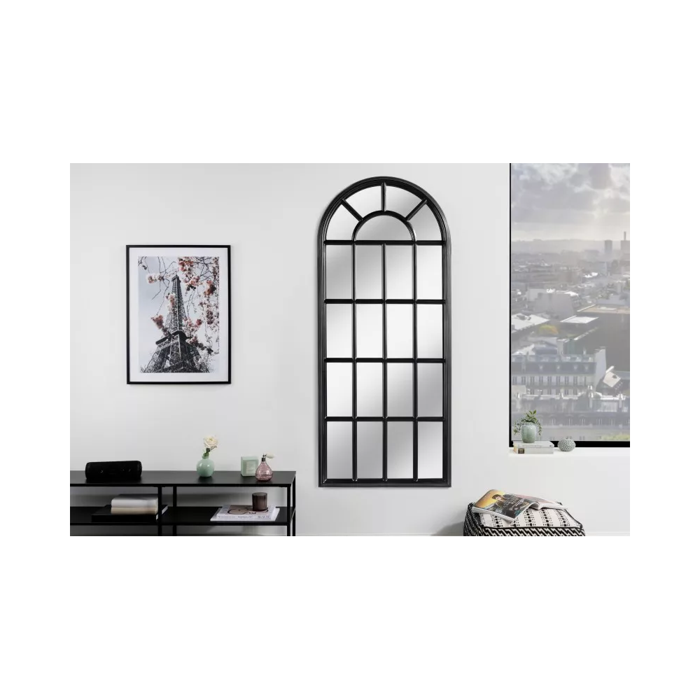 Luxusní zrcadlo CASTILLO 140 CM černé  Zrcadla 43631