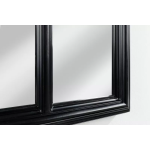 Luxusní zrcadlo CASTILLO 140 CM černé  Zrcadla 43631