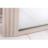 Nástěnné zrcadlo ART DECO 160 CM šedo-béžové  Doplňky a dekorace 43155