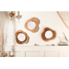 Zrcadlo REFLECT 31 CM masiv teak  Zrcadla 39546