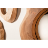 Zrcadlo REFLECT 31 CM masiv teak  Zrcadla 39546