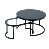 2SET konferenční stolek ELEGANCE 70 CM mramorový vzhled  Nábytek 43641