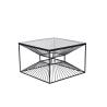 Konferenční stolek ILLUSION 60 CM černý  Nábytek 43502