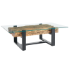 Konferenční stolek BARRACUDA 130 CM masiv teak  Konferenční stolky 43344