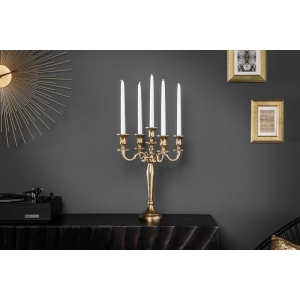 Svícen CANDELABRA GOLD 40 CM  Doplňky a dekorace 20409