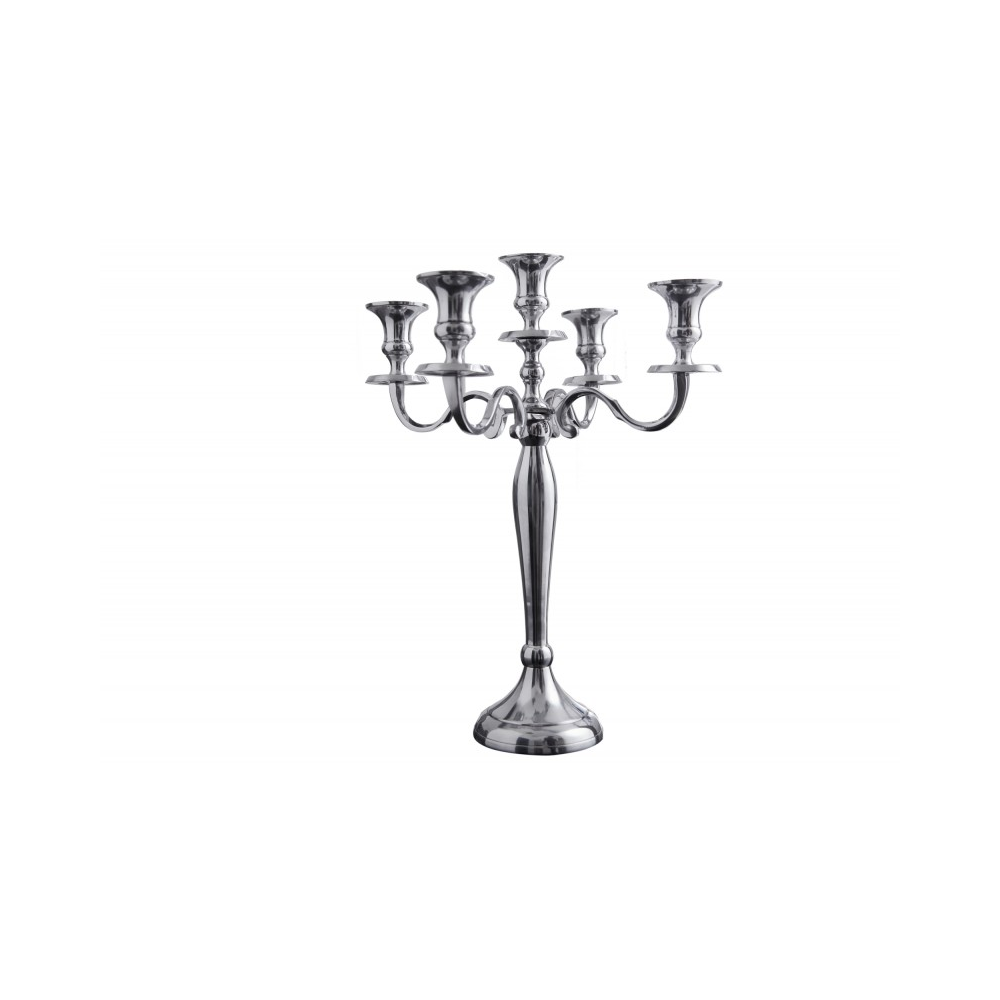 Svícen CANDELABRA SILVER 40 CM  Doplňky a dekorace 17363