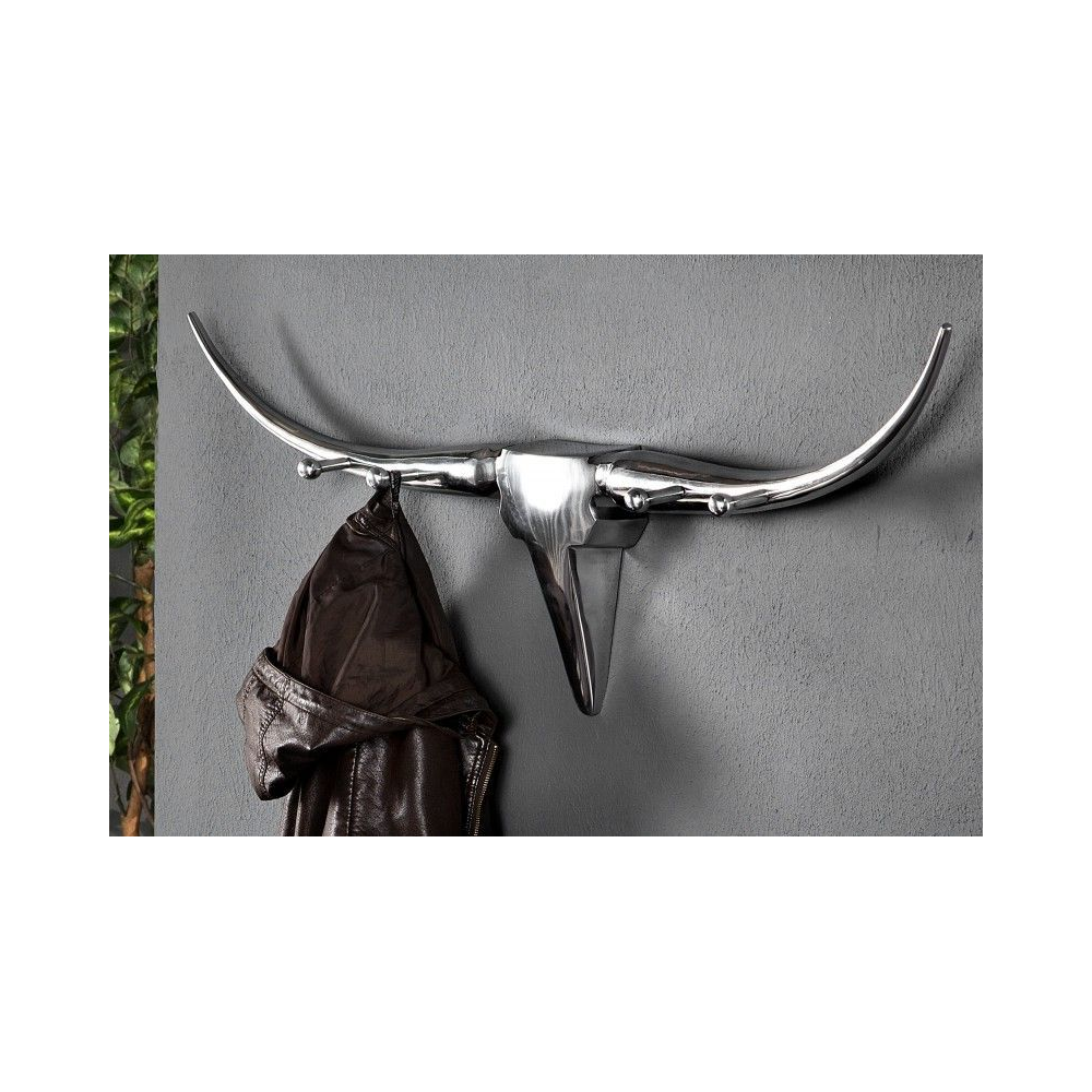 Věšák BULL 100 CM SILVER  Věšáky 20076