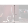Váza WAVE SILVER 105 CM  Doplňky a dekorace 8842
