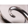 Váza WAVE SILVER 50 CM  Doplňky a dekorace 8841