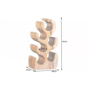 Stojan na láhve ARTE 50 CM masiv suar  Doplňky a dekorace 43302