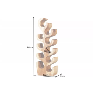 Stojan na láhve ARTE 80 CM masiv suar  Doplňky a dekorace 43301