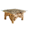 Konferenční stolek RIVERSIDE 80 CM masiv teak  Konferenční stolky 43199-1