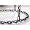 Konferenční stolek CHAIN 65 CM stříbrný  Nábytek 42235