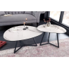 Konferenční stolek MARVELOUS WHITE 90 CM keramika  Nábytek 42142