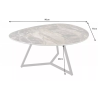 Konferenční stolek MARVELOUS TAUPE 90 CM keramika  Nábytek 42141
