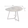 Konferenční stolek MARVELOUS TAUPE 70 CM keramika  Nábytek 42143