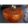 Konferenční stolek STONE MOSAIC 72 CM měděný  Konferenční stolky 41434