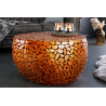 Konferenční stolek STONE MOSAIC 72 CM měděný  Konferenční stolky 41434