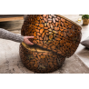 2SET konferenční stolek STONE MOSAIC 65 CM měděný  Konferenční stolky 41432