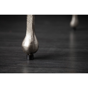 Designový odkládací stolek LIQUID LINE L 50 CM stříbrný  Konferenční stolky 0