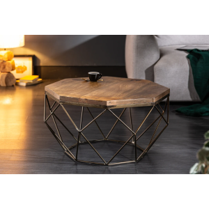 Konferenční stolek DIAMOND NOBLES 69 CM masiv mango  Nábytek 40391