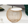 Odkládací stolek STORAGE II GOLD 41 CM  Konferenční stolky 40360