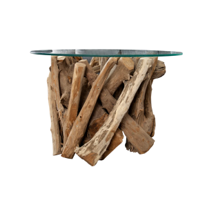 Konferenční stolek NATURE LOUNGE 50 CM masiv teak bez skleněné desky  Konferenční stolky 39832