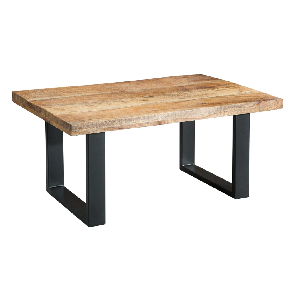 Konferenční stolek IRON CRAFT II 100 CM masiv mango Iron Craft Konferenční stolky 38662