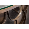 Konferenční stolek ABSTRACT 60 CM antik mosaz  Konferenční stolky 40110