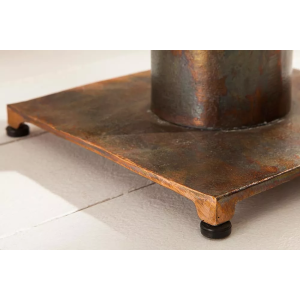 Konferenční stolek OCEAN 60 CM měděný včetně skla  Konferenční stolky 39255