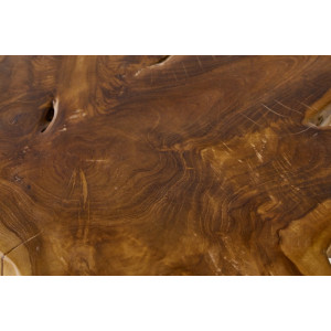 Odkládací stolek WILD ROOT 60 CM masiv teak  Konferenční stolky 38238