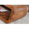 Konferenční stolek Makassar Curved 100 CM masiv sheesham Makassar Konferenční stolky 37204