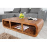 Konferenční stolek Makassar Curved 100 CM masiv sheesham Makassar Konferenční stolky 37204