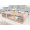 Konferenční stolek Makassar Curved 100 CM masiv sheesham Makassar Konferenční stolky 37204