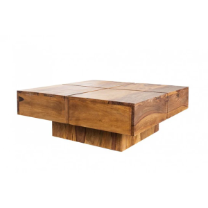 Konferenční stolek BOLT 80 CM masiv sheesham  Konferenční stolky 43673