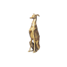 Socha Greyhound 70 cm zlatá  Doplňky a dekorace 45170