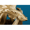 Soška FISH CROWNTAIL 60 CM zlatá  Doplňky a dekorace 43176