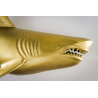 Nástěnná dekorace SHARK GOLD 105 CM pravá  Doplňky a dekorace 43046