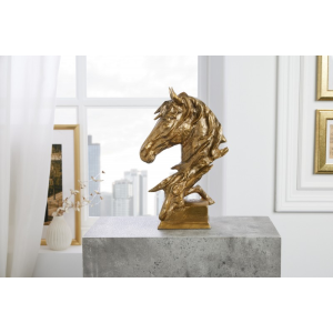 Skulptura HORSE GOLD 40 CM  Doplňky a dekorace 42989