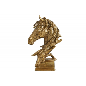 Skulptura HORSE GOLD 40 CM  Doplňky a dekorace 42989