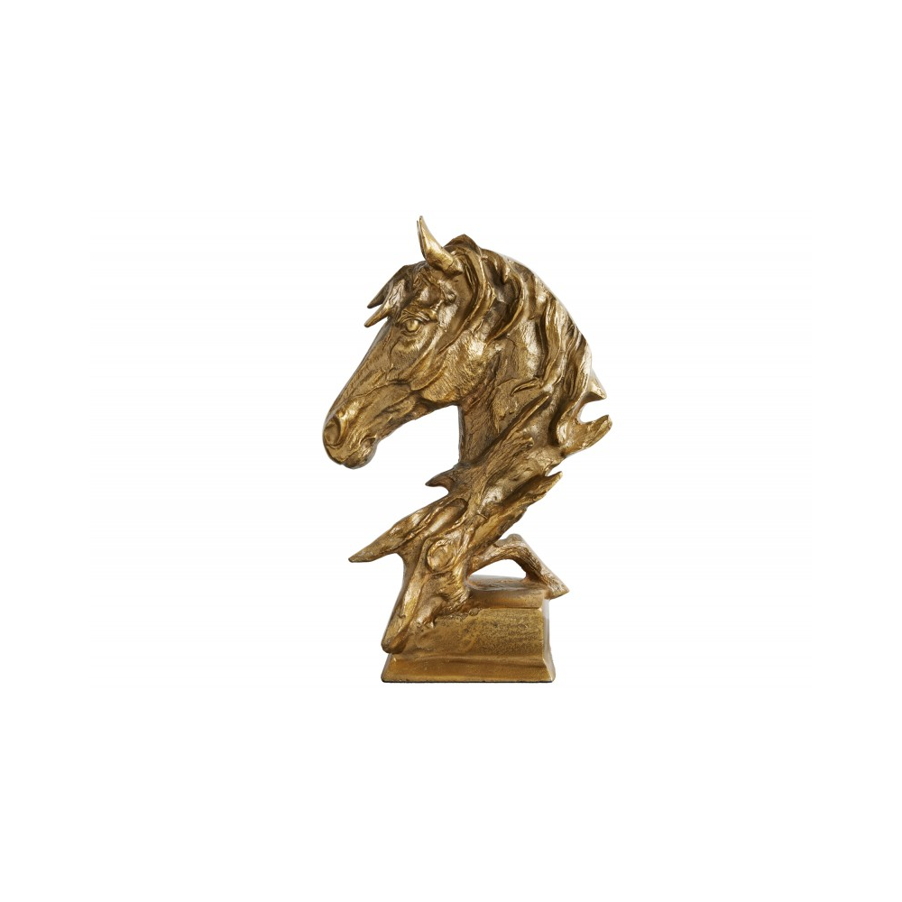 Skulptura HORSE GOLD 40 CM  Doplňky a dekorace 42989