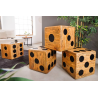 Odkládací stolek CUBE 40 CM masiv mindi  Doplňky a dekorace 41811