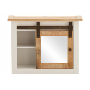 Dřevěná zrcadlová skříňka masiv Caprera  Koupelnové skříňky A2259W