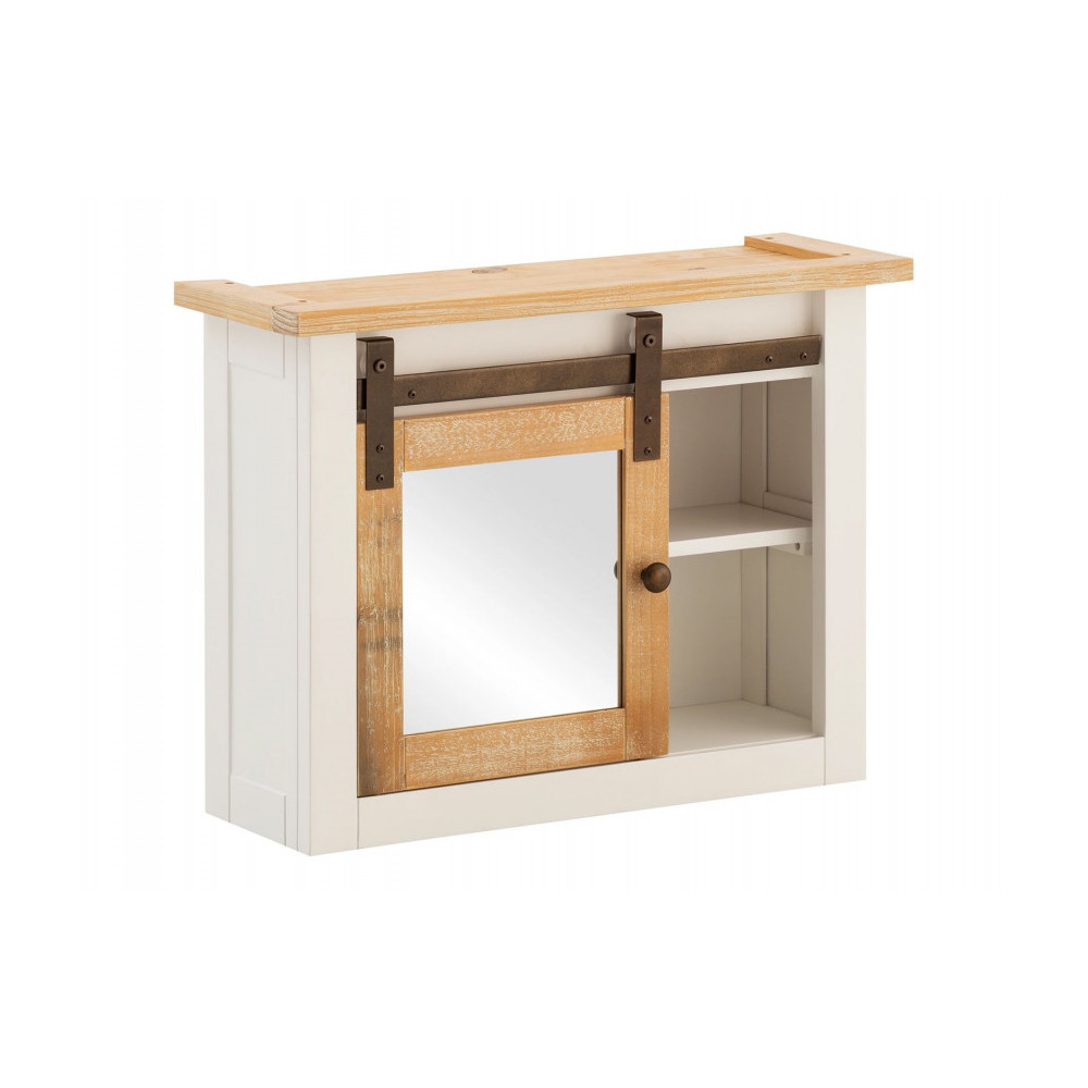 Dřevěná zrcadlová skříňka masiv Caprera  Koupelnové skříňky A2259W