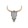 Dekorace SKULL BULL  Doplňky a dekorace 39091