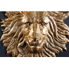 Nástěnná dekorace WILDLIFE LION 60 CM zlatá  Doplňky a dekorace 43953