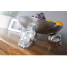 Mísa SKULL 35 CM stříbrná  Doplňky a dekorace 22917