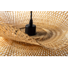 Stropní svítidlo ORGANIC LIVING 70 CM přírodní bambus dvojitý vějíř  Doplňky a dekorace 44523