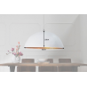 Stropní svítidlo GLOW 50 CM bílo-zlaté  Doplňky a dekorace 36318